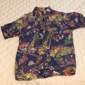 Vintage silk shirt from Fiji!